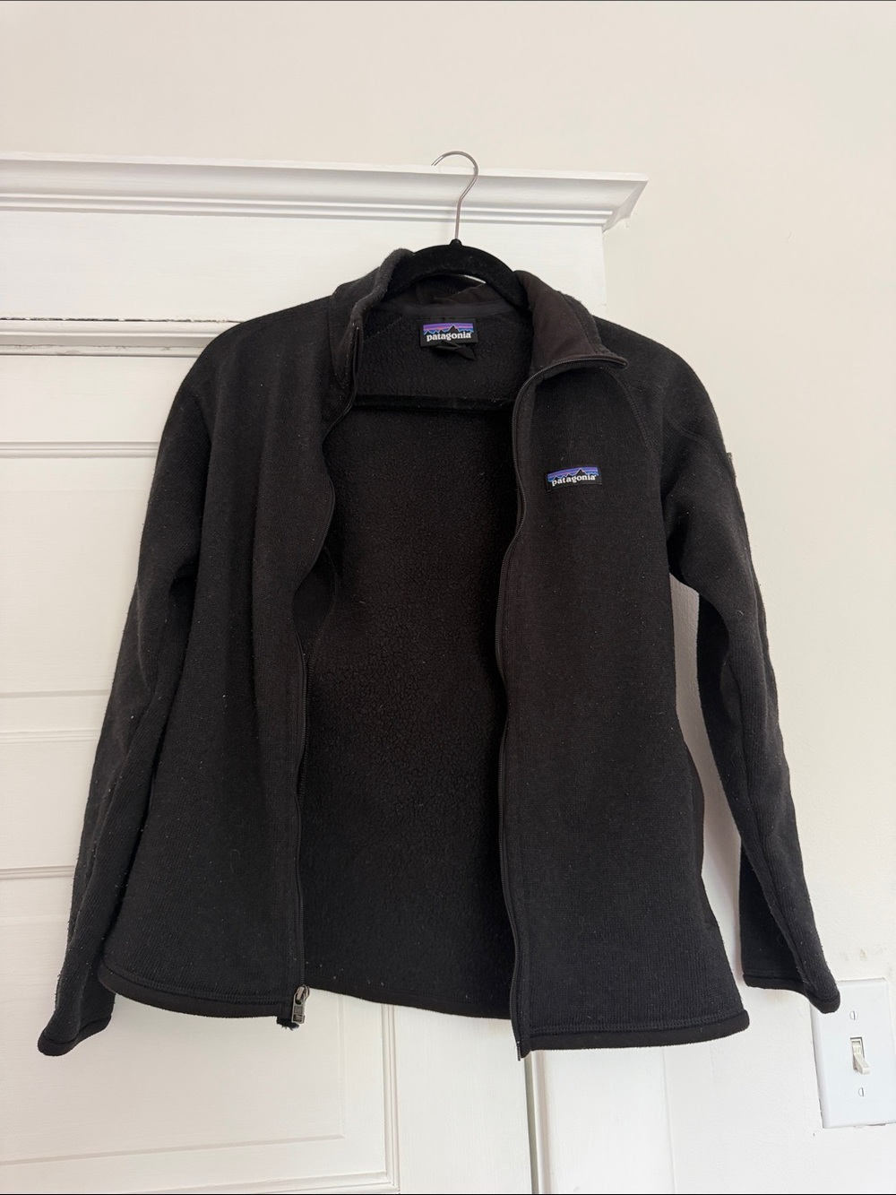 Patagonia Black Zip-Up Better Sweater Fleece Jacket